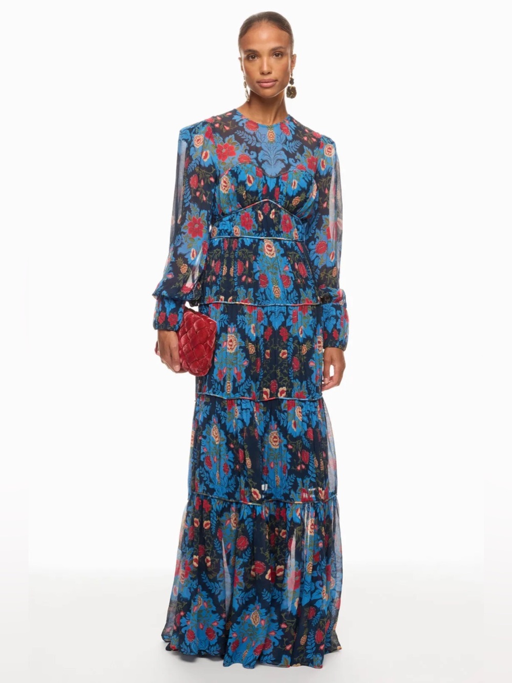 RTR Farm Rio Arabesque Floral Gown (0424)